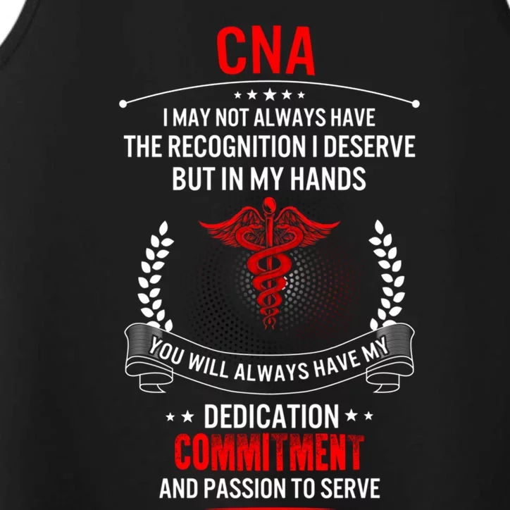 Cna Nurse Week My Hands Have Passion Gift Performance Tank