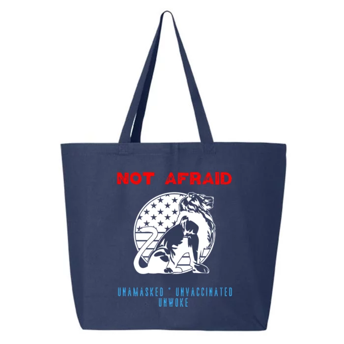 Conservative Not Woke 25L Jumbo Tote