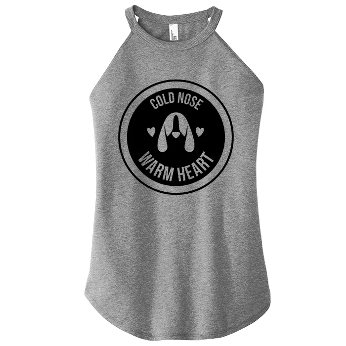 Cold Nose Warm Heart Women’s Perfect Tri Rocker Tank