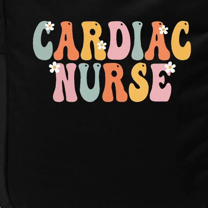 Cardiac Nurse Week Groovy Appreciation Day For Women Work Impact Tech Backpack