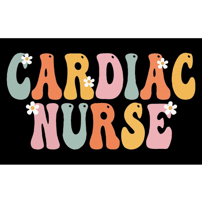 Cardiac Nurse Week Groovy Appreciation Day For Women Work Bumper Sticker