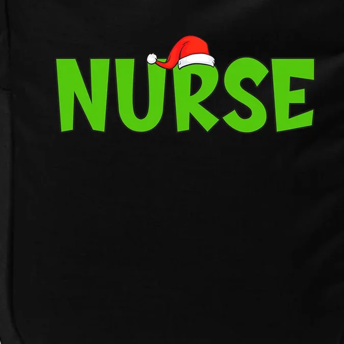 Christmas Nurse Xmas Er Nurse Christmas Gift Impact Tech Backpack