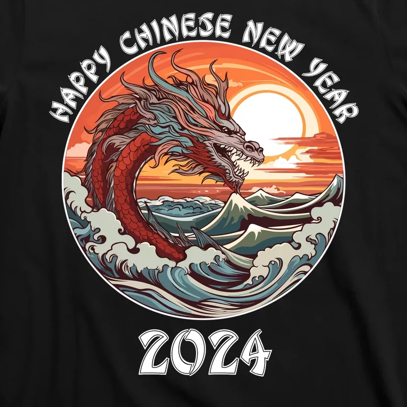 Chinese New Year 2024 Happy New Year 2024 Year Of The Dragon Chinese Lunar T-Shirt