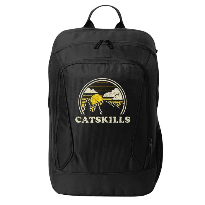 Catskills New York Ny Vintage Hiking Mountains City Backpack