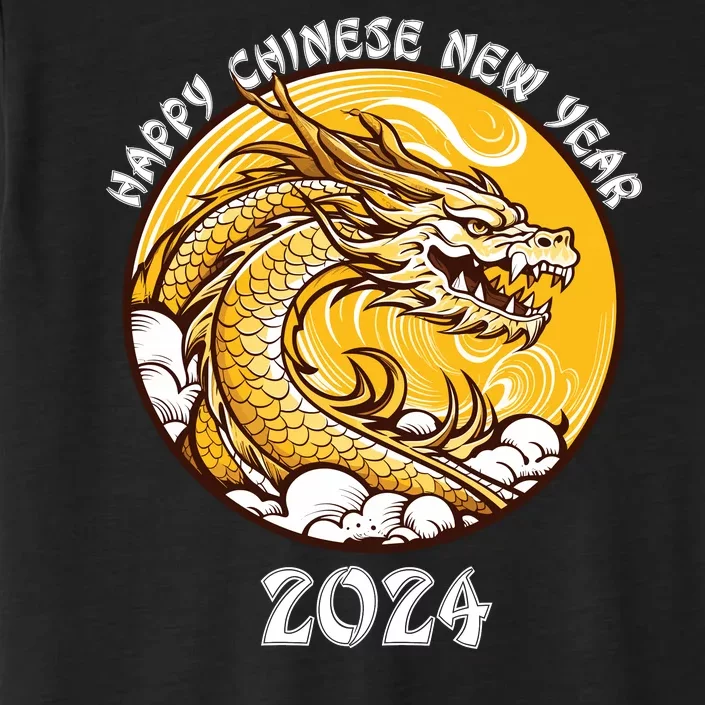 Chinese New Year 2024 Year Of The Dragon Happy New Year 2024 Chinese Lunar ChromaSoft Performance T-Shirt