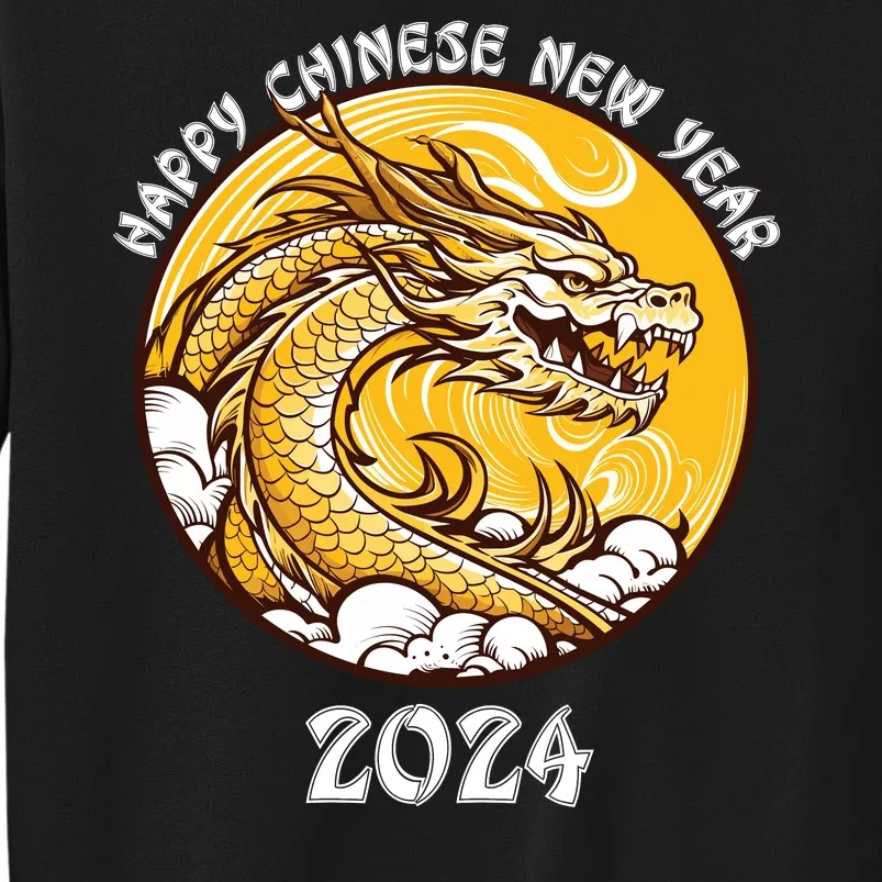 Chinese New Year 2024 Year Of The Dragon Happy New Year 2024 Chinese Lunar Tall Sweatshirt