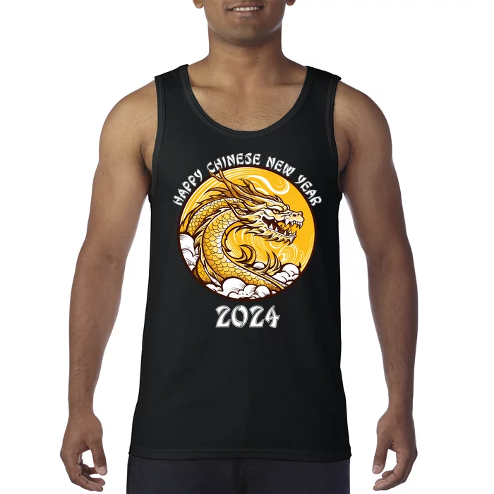 Chinese New Year 2024 Year Of The Dragon Happy New Year 2024 Chinese Lunar Tank Top