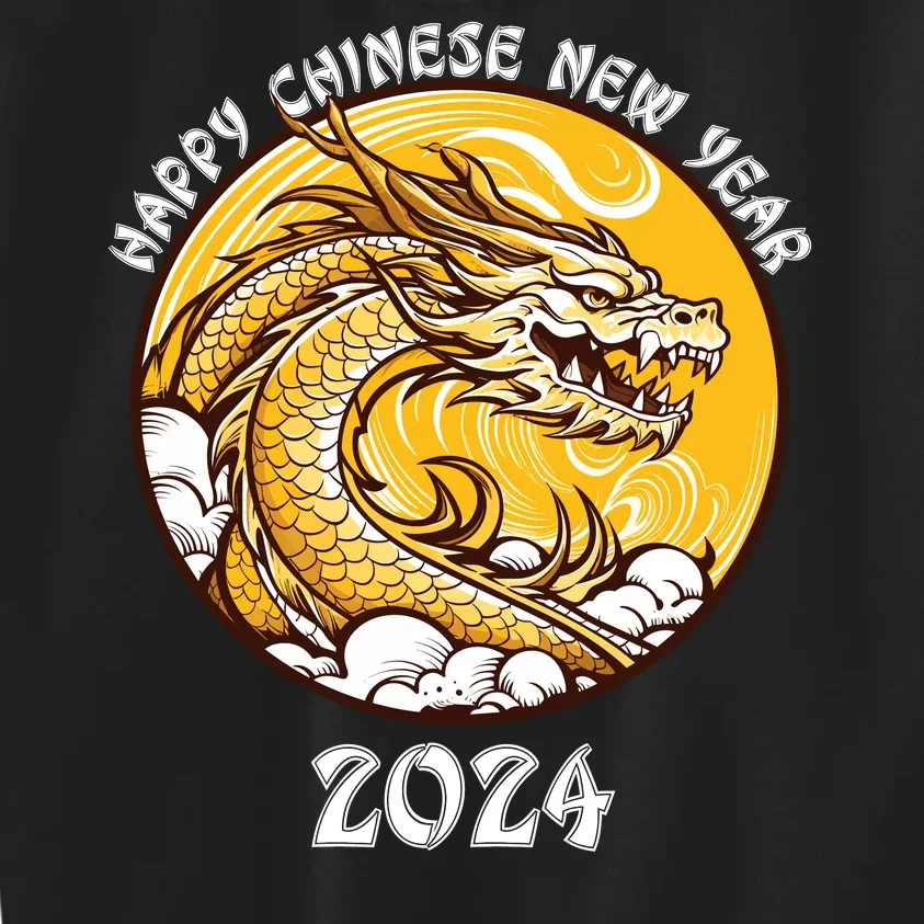 Chinese New Year 2024 Year Of The Dragon Happy New Year 2024 Chinese Lunar Kids Sweatshirt