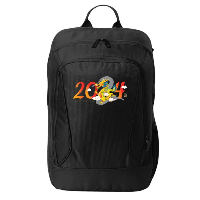 Chinese New Year 2024 Year Of The Dragon Lunar New Year 2024 City Backpack