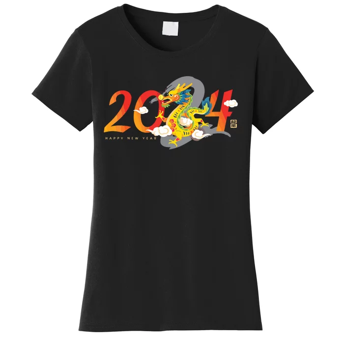 Chinese New Year 2024 Year Of The Dragon Lunar New Year 2024 Women's T-Shirt