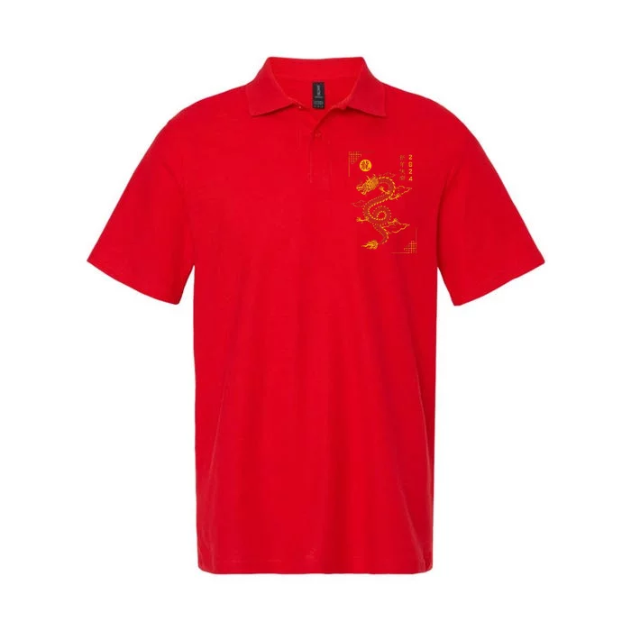 Chinese New Year 2024 Year Of The Dragon 2024 Lunar New Year Softstyle Adult Sport Polo