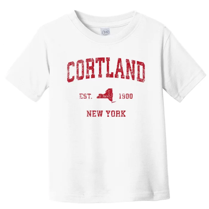 Cortland New York Ny Toddler T-Shirt