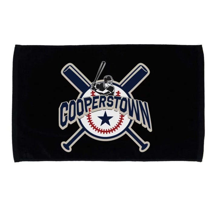 Cooperstown New York Baseball Game Family Vacation Gift Microfiber Hand Towel