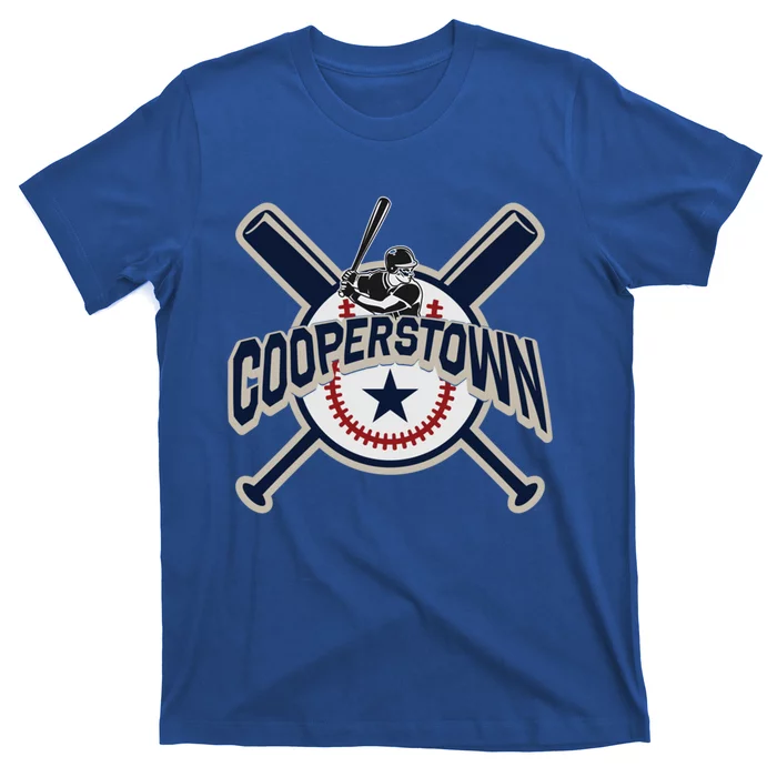 Cooperstown New York Baseball Game Family Vacation Gift T-Shirt