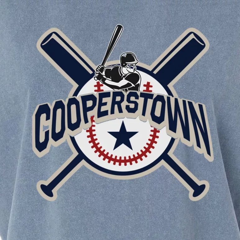 Cooperstown New York Baseball Game Family Vacation Gift Garment-Dyed Women's Muscle Tee