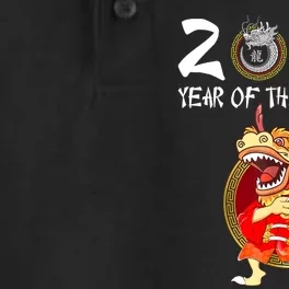 Chinese New Year 2024 Year Of The Dragon Happy New Year 2024 Dry Zone Grid Performance Polo