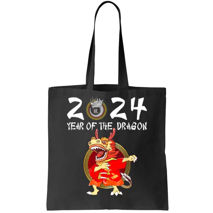 Chinese New Year 2024 Year Of The Dragon Happy New Year 2024 Tote Bag