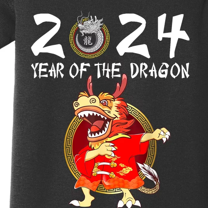 Chinese New Year 2024 Year Of The Dragon Happy New Year 2024 Baby Bodysuit