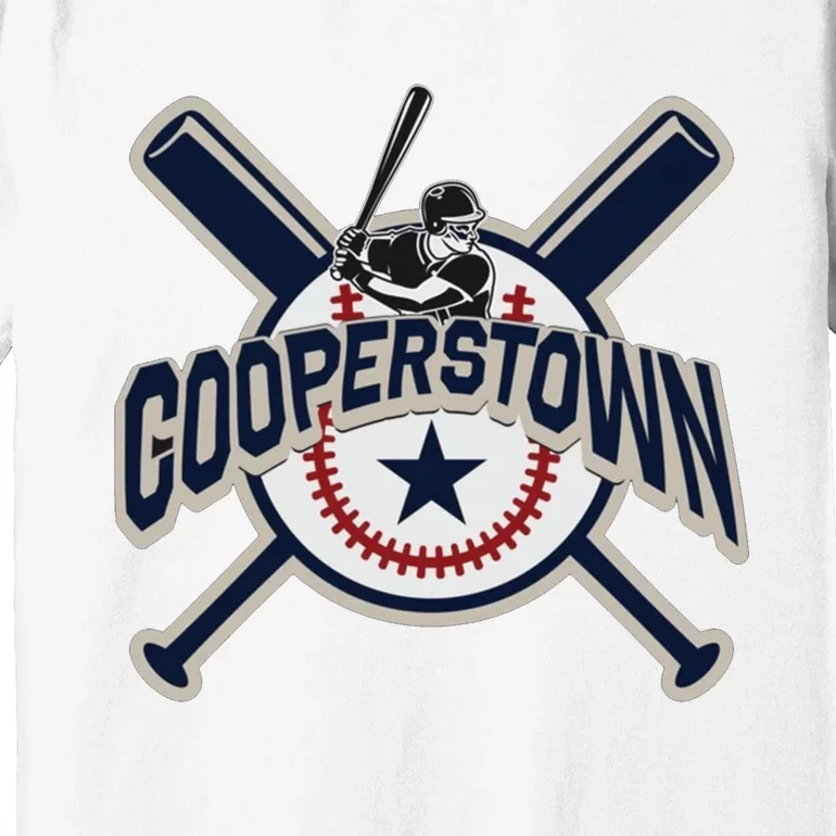 Cooperstown New York Baseball Game Family Vacation Premium T-Shirt