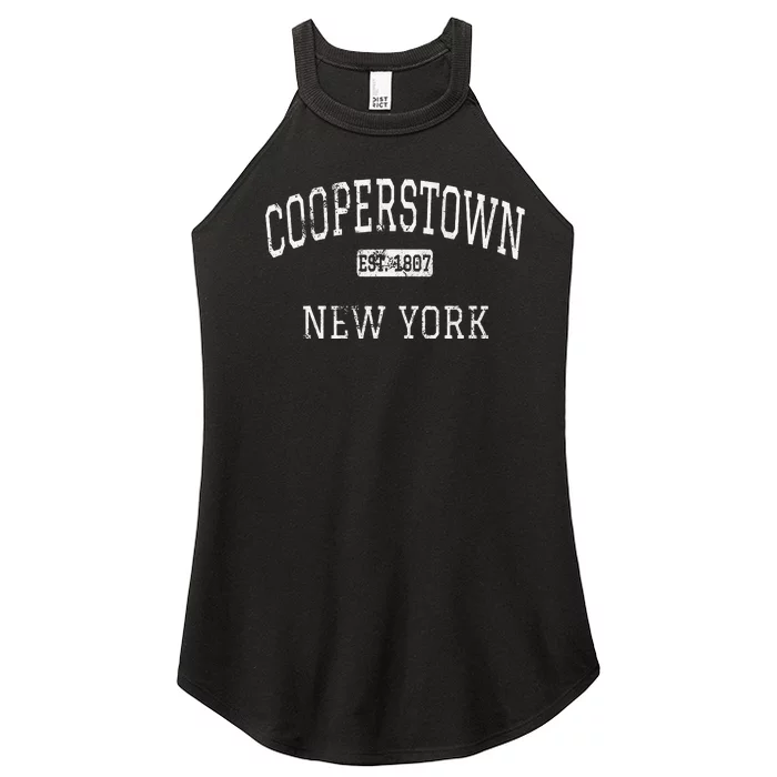 Cooperstown New York Ny Vintage Women’s Perfect Tri Rocker Tank