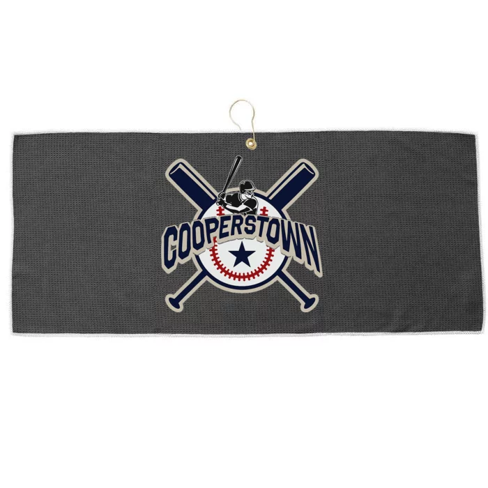 Cooperstown New York Baseball Game Family Large Microfiber Waffle Golf Towel