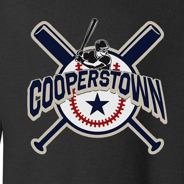 Cooperstown New York Baseball Game Family Toddler Sweatshirt