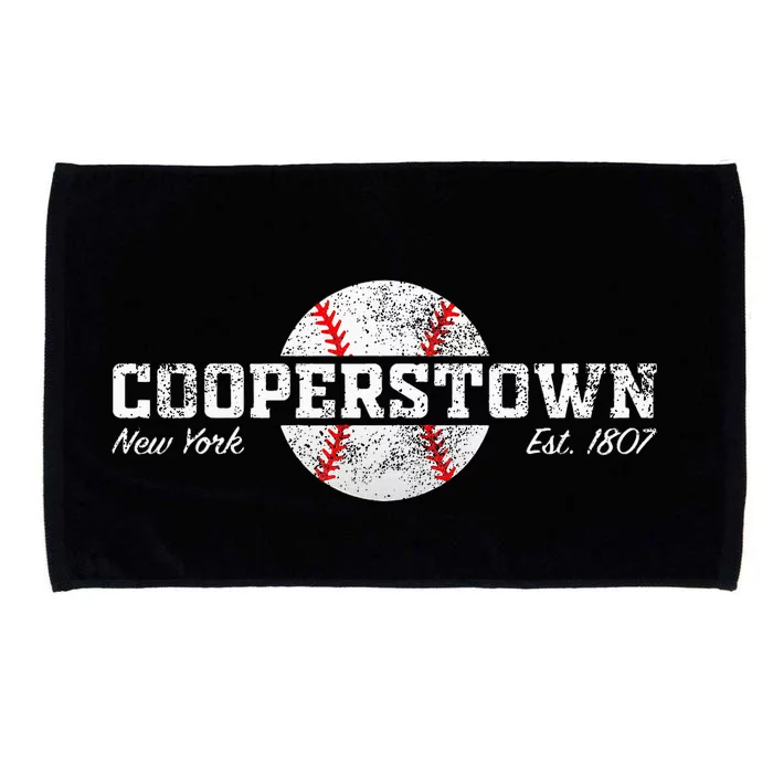 Cooperstown New York Microfiber Hand Towel