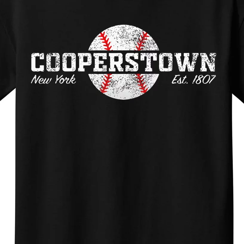 Cooperstown New York Kids T-Shirt