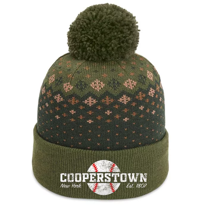 Cooperstown New York The Baniff Cuffed Pom Beanie