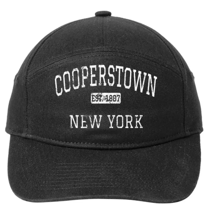 Cooperstown New York NY Vintage 7-Panel Snapback Hat