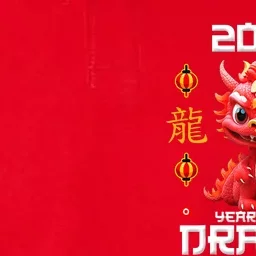 Chinese New Year Red Dragon Year Of The Dragon 2024 Softstyle Adult Sport Polo