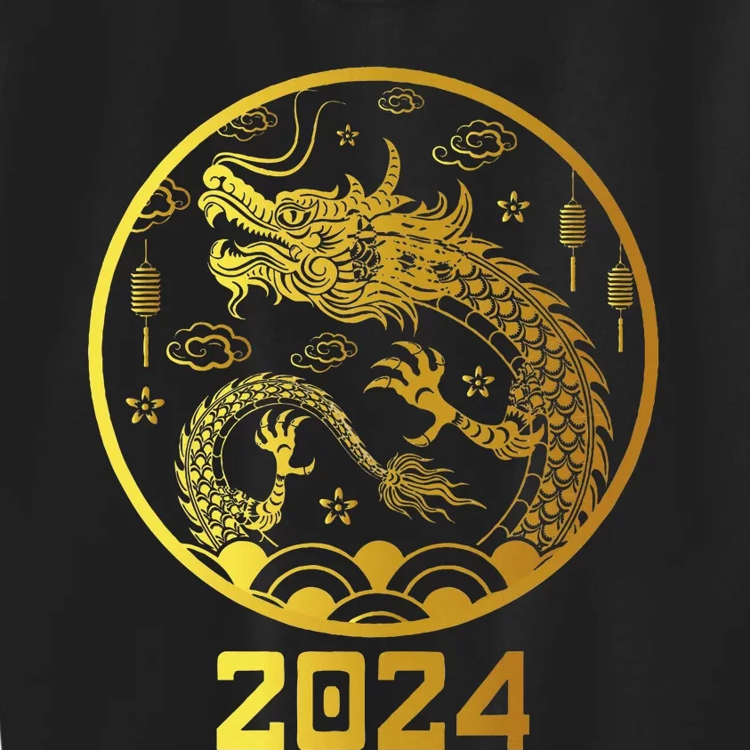 Chinese New Year 2024 Year Of The Dragon Kids Sweatshirt