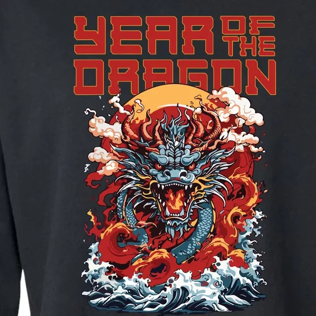 Chinese New Year 2024 Year Of The Dragon Lunar New Year 2024 Cropped Pullover Crew