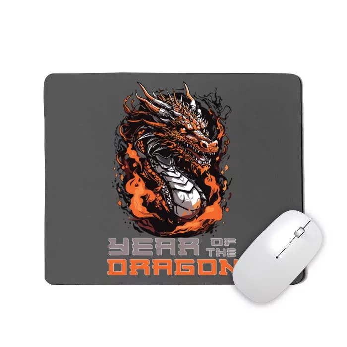 Chinese New Year 2024 Year Of The Dragon Lunar New Year 2024 Mousepad