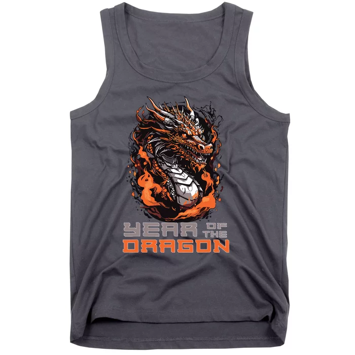 Chinese New Year 2024 Year Of The Dragon Lunar New Year 2024 Tank Top