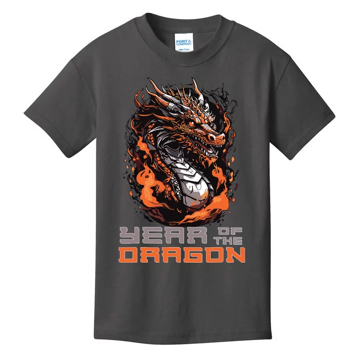 Chinese New Year 2024 Year Of The Dragon Lunar New Year 2024 Kids T-Shirt