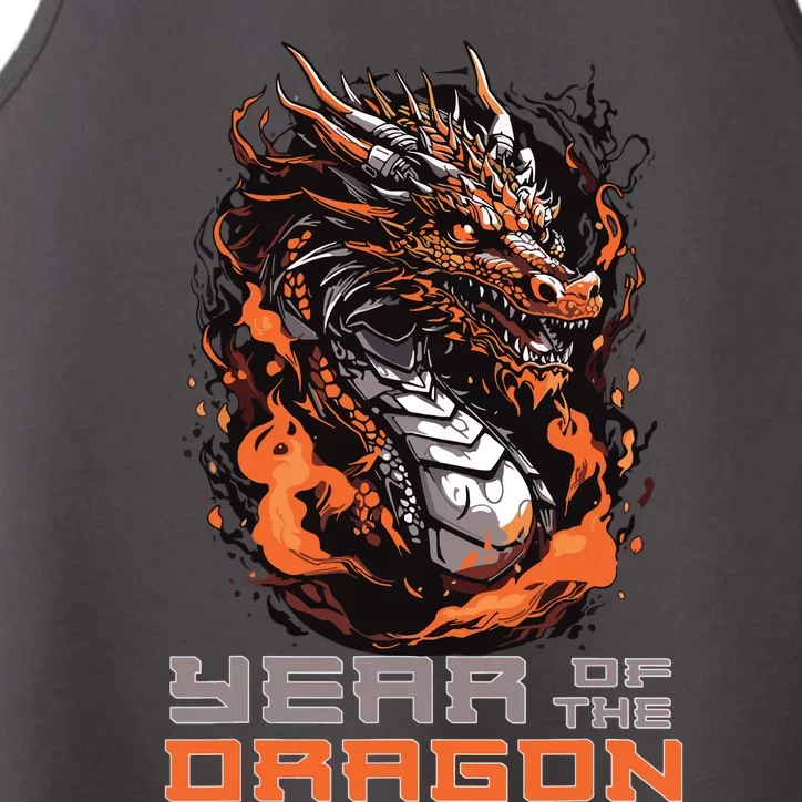 Chinese New Year 2024 Year Of The Dragon Lunar New Year 2024 Performance Tank