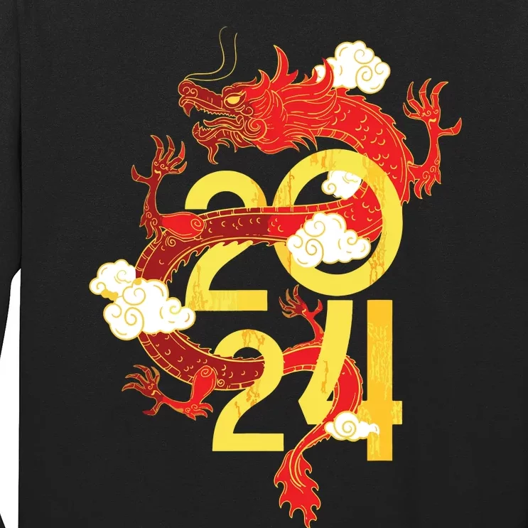 Chinese New Year 2024 Year Of The Dragon Lunar New Year 2024 Long Sleeve Shirt