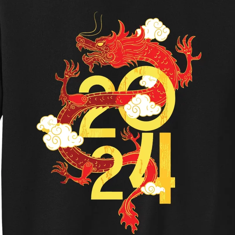 Chinese New Year 2024 Year Of The Dragon Lunar New Year 2024 Tall Sweatshirt