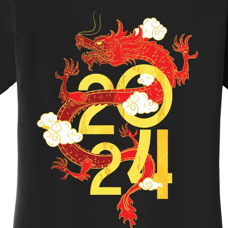 Chinese New Year 2024 Year Of The Dragon Lunar New Year 2024 Women's T-Shirt