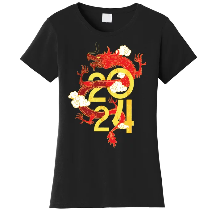 Chinese New Year 2024 Year Of The Dragon Lunar New Year 2024 Women's T-Shirt