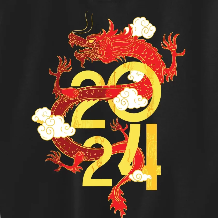 Chinese New Year 2024 Year Of The Dragon Lunar New Year 2024 Kids Sweatshirt