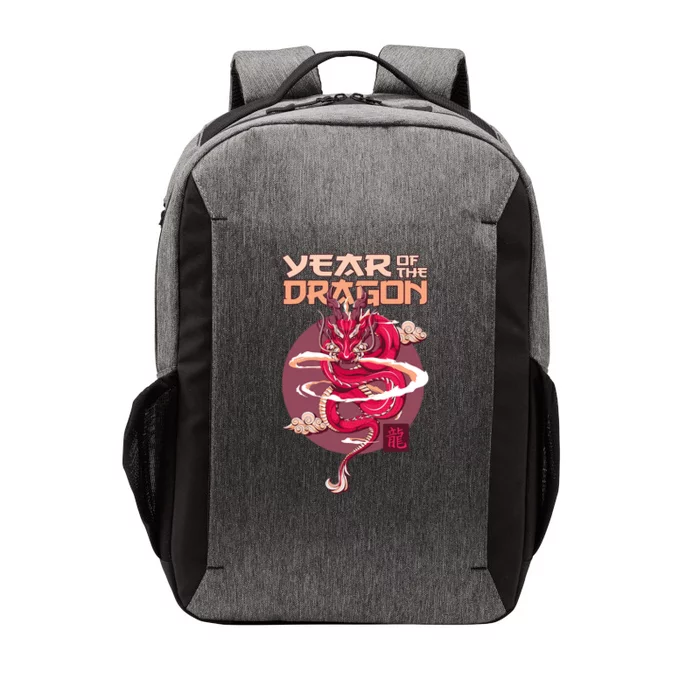 Chinese New Year 2024 Year Of The Dragon Chinese Zodiac Design Vector Backpack