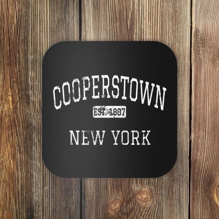 Cooperstown New York Ny Vintage Coaster