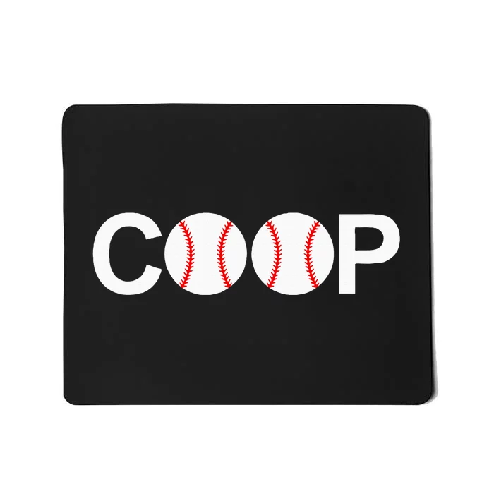 Cooperstown New York Coop Baseball Ny Athletic Mousepad