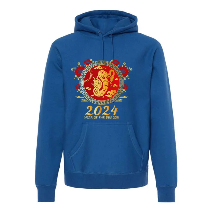 Chinese New Year 2024 Year of the Dragon Happy New Year 2024 Premium Hoodie