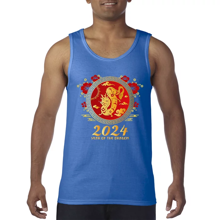 Chinese New Year 2024 Year of the Dragon Happy New Year 2024 Tank Top