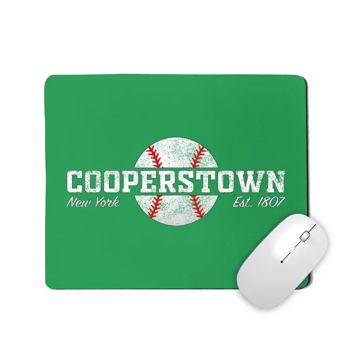 Cooperstown New York Mousepad