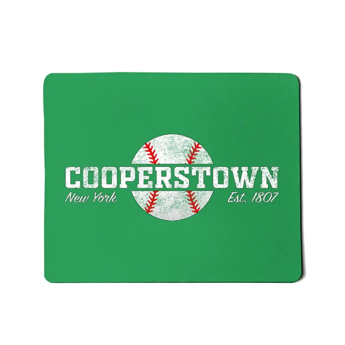 Cooperstown New York Mousepad