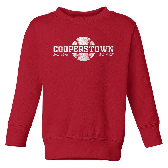 Cooperstown New York Toddler Sweatshirt